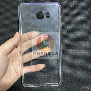 Ốp lưng dành cho Samsung C9 Pro dẻo trong nhám, trong suốt cao cấp