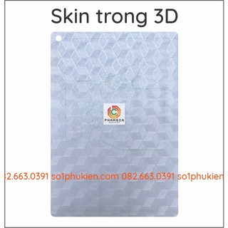 Miếng dán mặt lưng skin carbon Ipad 10.2