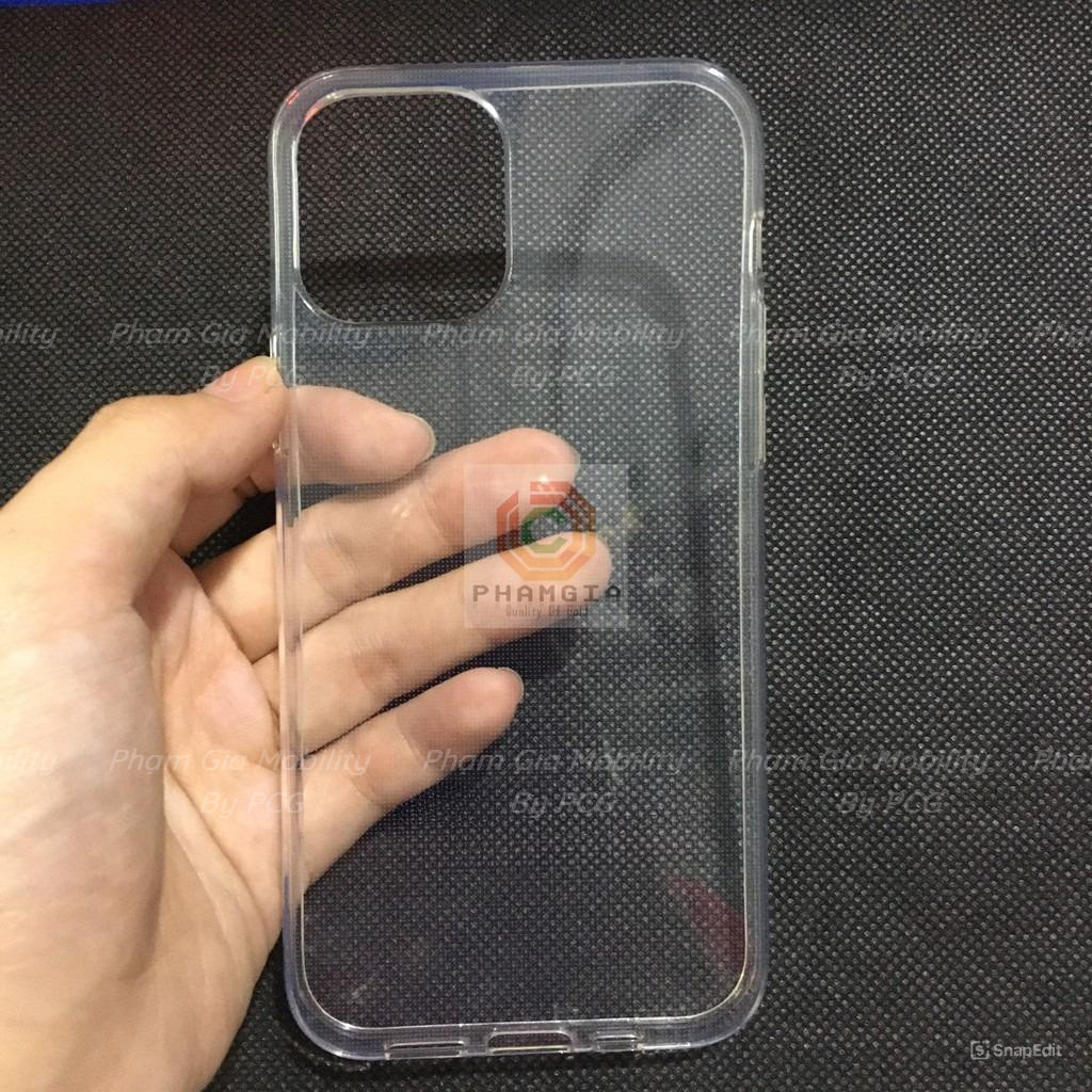 Ốp lưng dẻo trong IP 12 (6.1 inch) / Ip 13 13 pro (6.1 inch) siêu dẻo, siêu bền