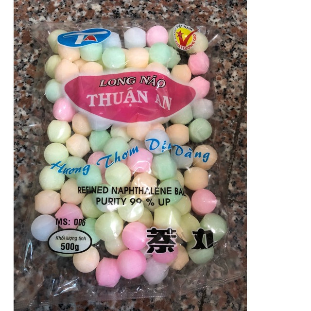 Long não Thuận An viên tròn đủ màu 500g-1000g khử mùi hôi,lan tỏa hương thơm cho quần áo, đuổi côn t