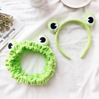 Băng Đô + Cài Tóc Ếch Xanh Siêu Xinh