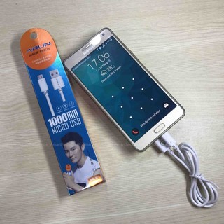 Cáp Sạc Micro USB ARUN Dài 1M Full Box