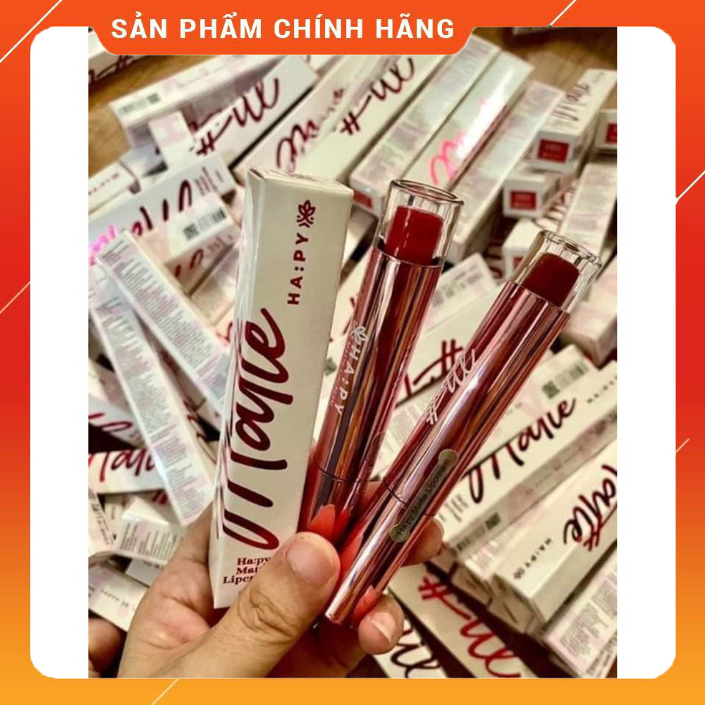 [HÀNG CHÍNH HÃNG] Son Hapy Mini Garden Hapy Matte Lipstick Siêu mịn lì, không lem, không trôi 3.5ML | BigBuy360 - bigbuy360.vn