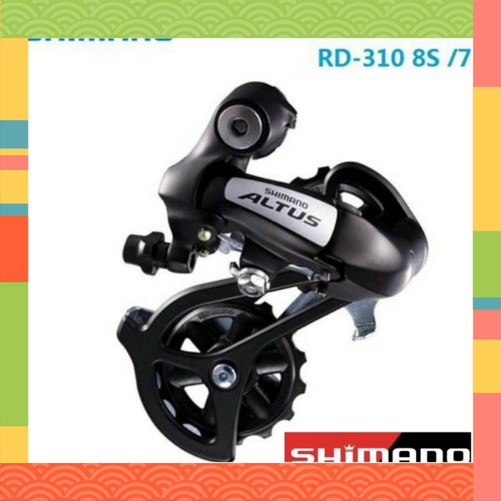 Củ đề, gạt líp xe đạp shimano altus rd-m310 7, 8 speed (hàng chính hãng)