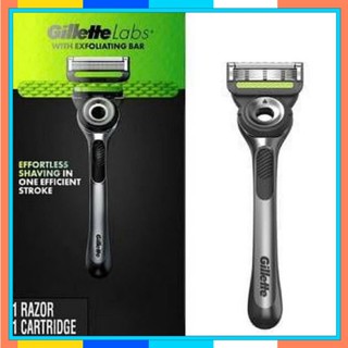 Dao cạo râu siêu bền với công nghệ tẩy tế bào chết cho nam giới Gillette Labs 1 cán + 1 lưỡi