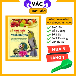 Cám chim khuyên Thúy Tuấn hàng hiệu - Từ số 0 đến VIP (Lồng chim Ricky)
