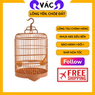 Lồng chim yến, khuyên, chòe đất làm bằng nhựa ABS siêu bền, tiện lợi (Tự lắp ráp đơn giản)