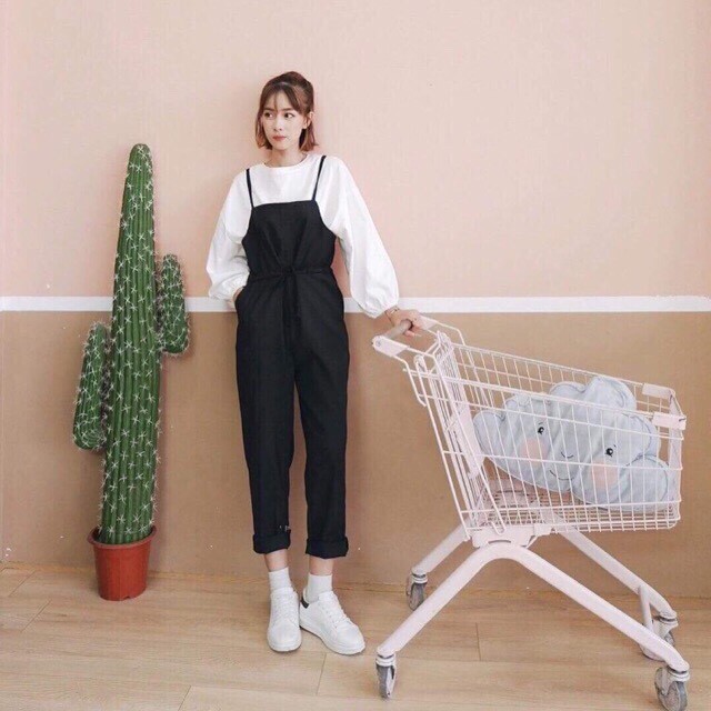 (Tặng áo) YẾM KAKI RÚT EO ULLAZZANG HOT