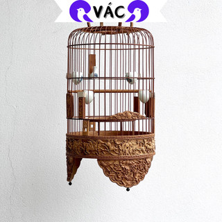 Lồng khuyên chạm nho sóc 01