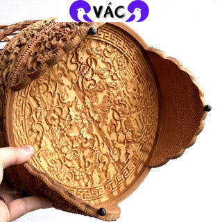Lồng khuyên chạm nho sóc 01