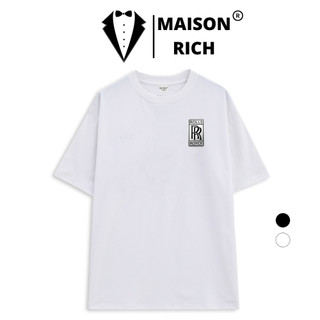 Áo Thun Maison Rich Premium Tee Logo Left Rolls Royce Luxury Car New Version