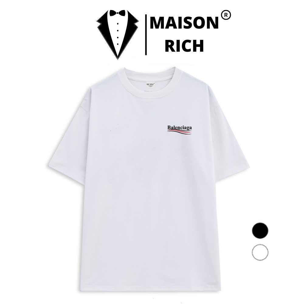Áo Thun Maison Rich Premium Balenciaga Wave New Version