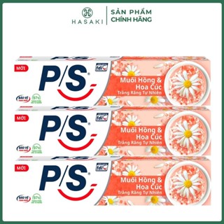 Combo 3 Kem Đánh Răng P/S Muối Hồng & Hoa Cúc Trắng Răng 230g Hasaki Sản Phẩm Chính Hãng