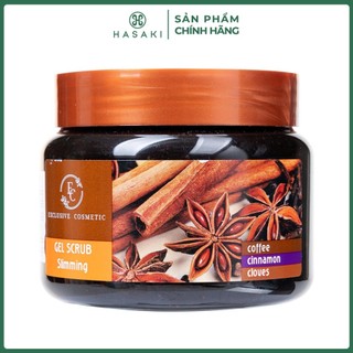  Tẩy Da Chết Toàn Thân Exclusive Cosmetic Quế Hồi Cafe 500g Hasaki Sản Phẩm Chính Hãng 