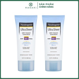 Combo Kem Chống Nắng Neutrogena US Dry Touch SPF 50 88ml X2 Hasaki Sản Phẩm Chính Hãng