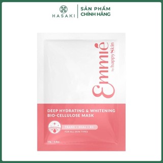 Mặt Nạ Emmié Cấp Ẩm Sâu & Dưỡng Sáng Da 25g Deep Hydrating & Whitening Bio Cellulose Mask Hasaki Chính Hãng