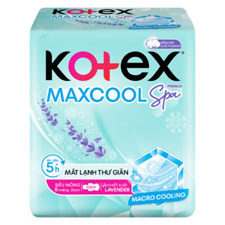  Băng Vệ Sinh Kotex Max Cool Siêu Mỏng Cánh 8 Miếng Max Cool Hasaki Sản Phẩm Chính Hãng 