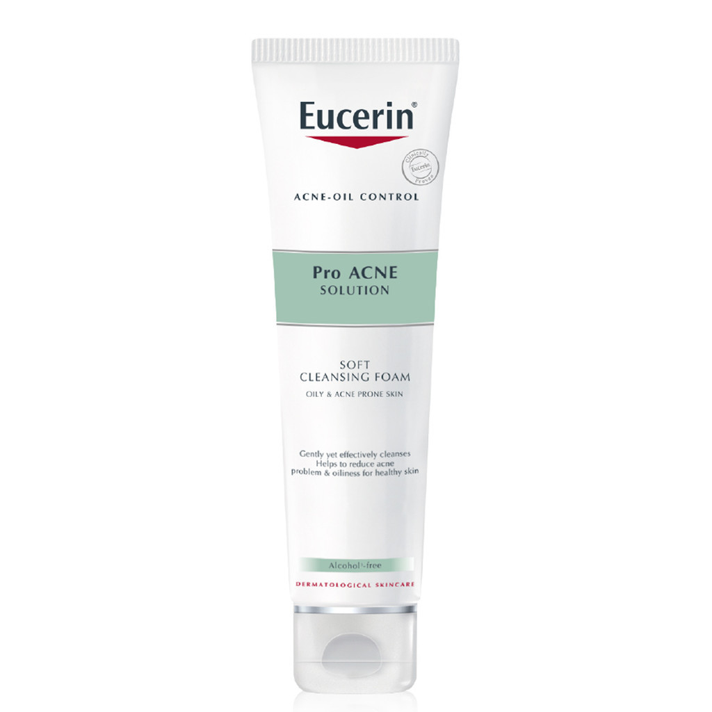 Sữa Rửa Mặt Tạo Bọt Cho Da Mụn Eucerin Pro Acne Solution Gentle Cleansing Foam 150g