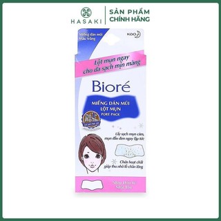  Miếng Dán Mũi Lột Mụn Bioré Pore Pack 25gr Hasaki Sản Phẩm Chính Hãng 
