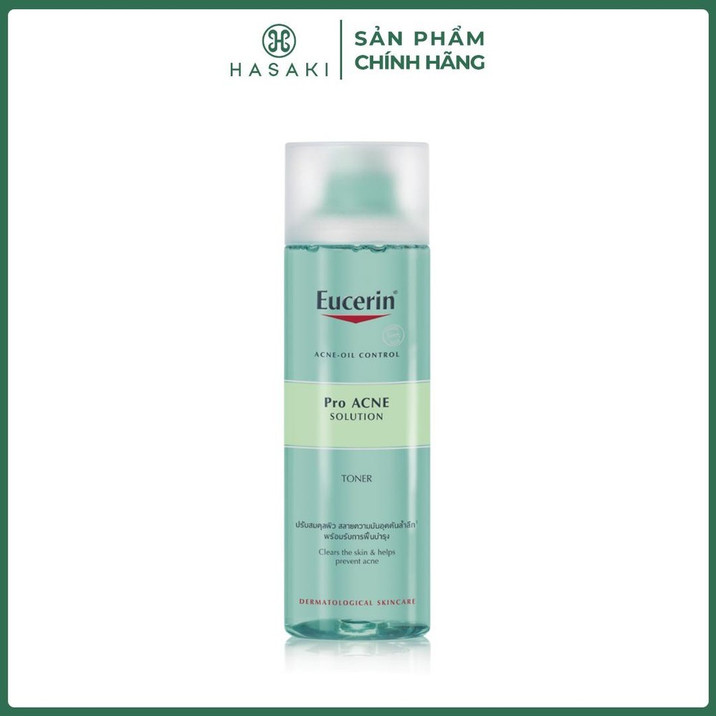 Nước Hoa Hồng Eucerin Dành Cho Da Mụn Pro ACNE Toner 200ml Hasaki Sản Phẩm Chính Hãng