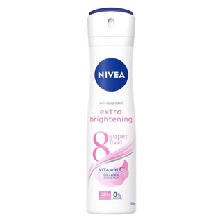 Xịt Khử Mùi Nivea Mờ Vết Thâm Extra Whitening Antiperspirant 150ml Hasaki Sản Phẩm Chính Hãng