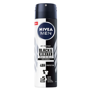 Xịt Khử Mùi Nivea Cho Nam Black & White 150ml Hasaki Sản Phẩm Chính Hãng