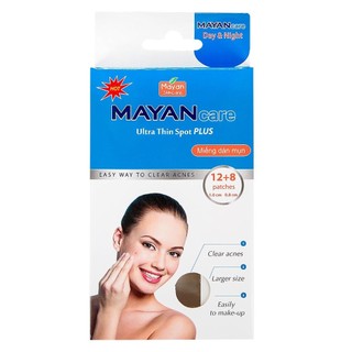  Miếng Dán Mayan Làm Giảm Mụn Ultra Thin Sport Plus Acne Patch Hasaki Sản Phẩm Chính Hãng 