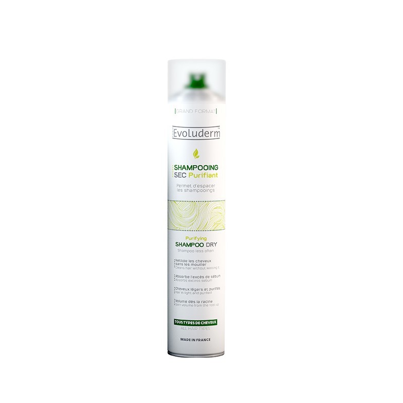 Dầu Gội Khô Evoluderm Shampooing Sec Purifiant