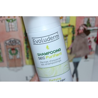 Dầu Gội Khô Evoluderm Shampooing Sec Purifiant