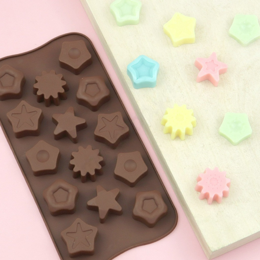 Khuôn silicone 14 sao khác nhau