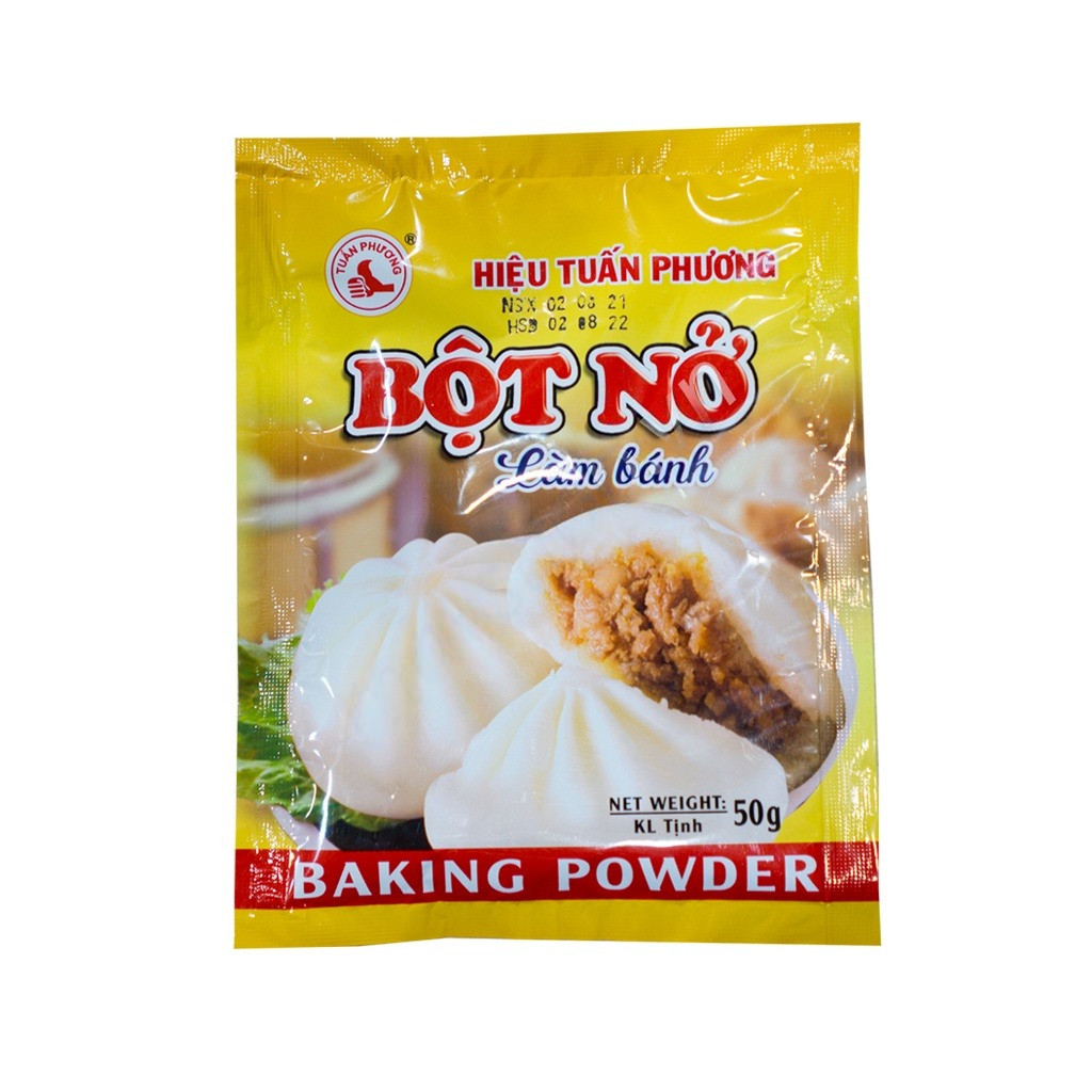 [COMBO 5 GÓI] Bột nở/ Baking powder hãng Tuấn Phương (50gr)