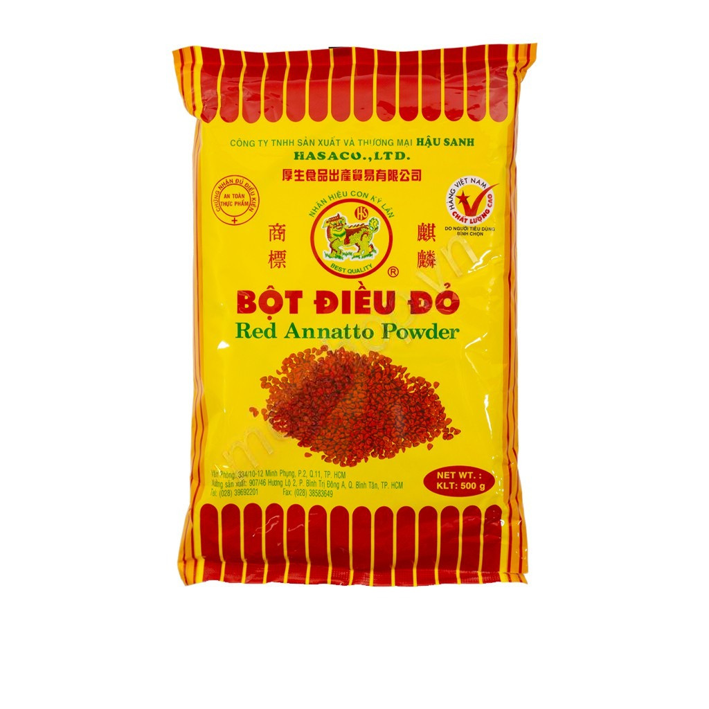 Bột điều đỏ Hậu Sanh (100g)