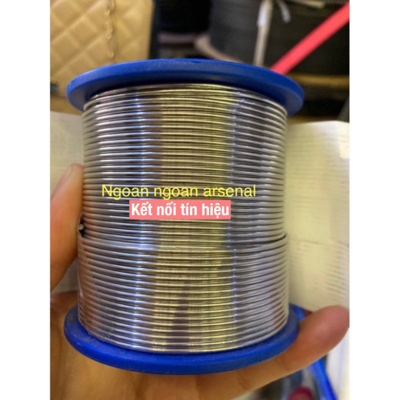 thiếc hàn chuẩn cỡ 1.2mm tách từ cuộn nguyên 1KG. Hàng NHẬP KHẨU nhẹ lửa, bóng, mối hàn đẹp