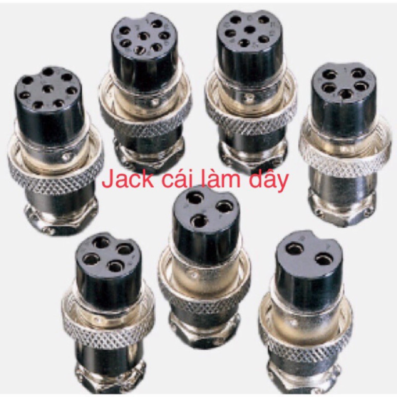 rắc nguồn, jack điện, tín hiệu GX16 nhiều chân 2-3-4-5-6-7-8 chân. Hàng Nhập Khẩu chất lượng. GIÁ 2 Chiếc