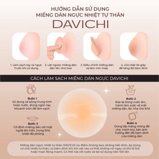 Miếng Dán Ngực Silicon - Miếng dán ngưc DAVICHI
