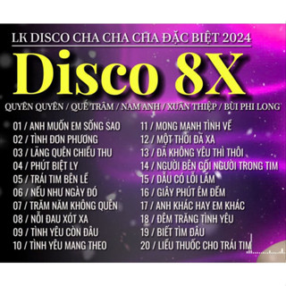 BỘ 2 ĐĨA CD 3002. ( 2 CD ) LK DISCO 8X CHA CHA CHA ĐẶC BIỆT