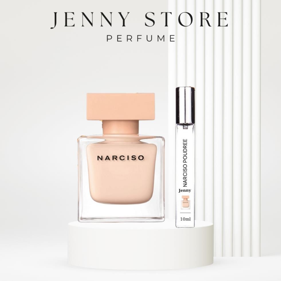 Nước hoa nữ Narciso Poudree EDP, Narciso For Her, Naciso Pure Mucs 10ml - Jenny Perfume