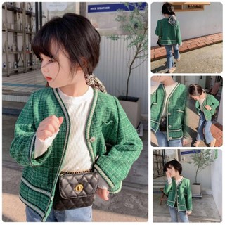 áo khoác cho bé gái áo blazer AK69 size 90-130 9-27 kg thời trang trẻ em hàng quảng châu