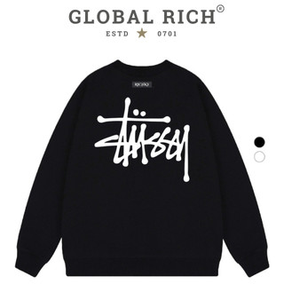 Áo Sweater Global Rich Premium Nỉ Stussy Basic