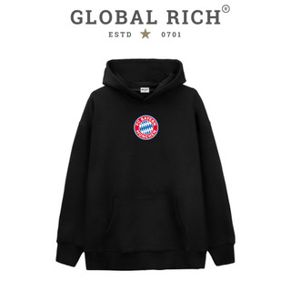 Áo Hoodie Global Rich Premium Tee Logo Mid Đội Tuyển Fc Bayern Munich Bundesliga