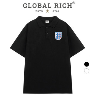 Áo Polo Global Rich Premium Tee Logo Left Đội Tuyển Bóng Đá Quốc Gia Anh England