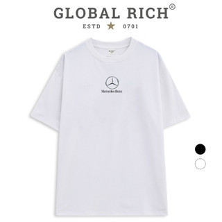 Áo Thun Global Rich Premium Tee Logo Mid Mercedes Benz Luxury Car