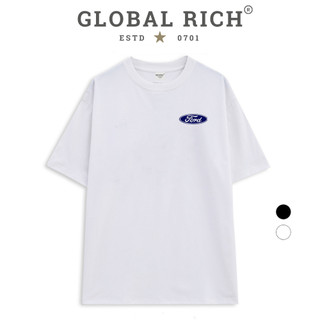 Áo Thun Global Rich Premium Tee Logo Left Ford Luxury Car