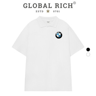 Áo Polo Global Rich Premium Tee Logo Left BMW Luxury Car
