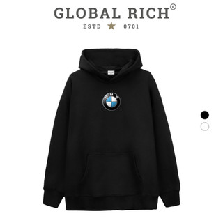 Áo Hoodie Global Rich Premium Tee Logo Mid BMW Luxury Car