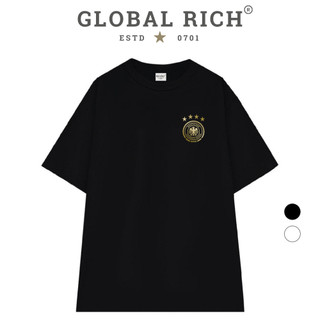 Áo Thun Global Rich Premium Tee Logo Left Đội Tuyển Bóng Đá Quốc Gia Đức Germany