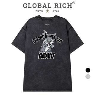 Áo Thun Wash Global Rich Premium Acmé De La Vie Adlv Cartoon Rabbit