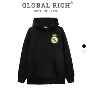Áo Hoodie Global Rich Premium Tee Logo Left Đội Tuyển Real Madrid CF La Liga