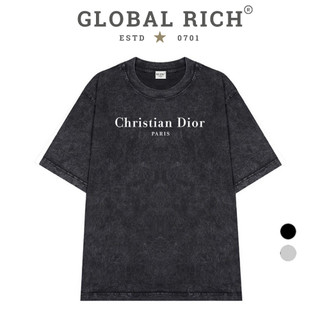 Áo Thun Wash Global Rich Premium Tee Christian Dior Paris