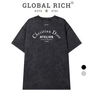 Áo Thun Wash Global Rich Premium Tee Christian Dior Atelier